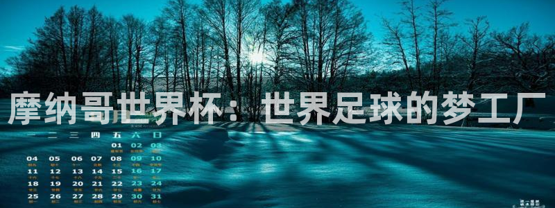 亚洲杯比赛直播:摩纳哥世界杯:世界足球的梦工厂